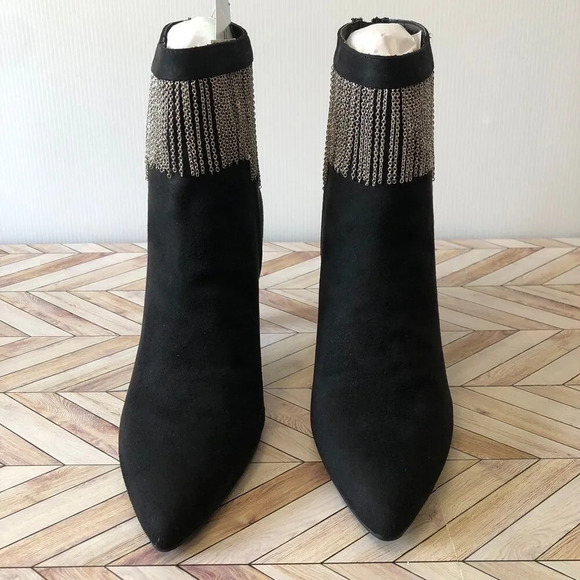 Impo Toledo II Size 8.5 M Black & Silver Boots Country Western Vaquero 80s Style - Picture 5 of 6